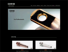 Tablet Screenshot of orb-pro.jp
